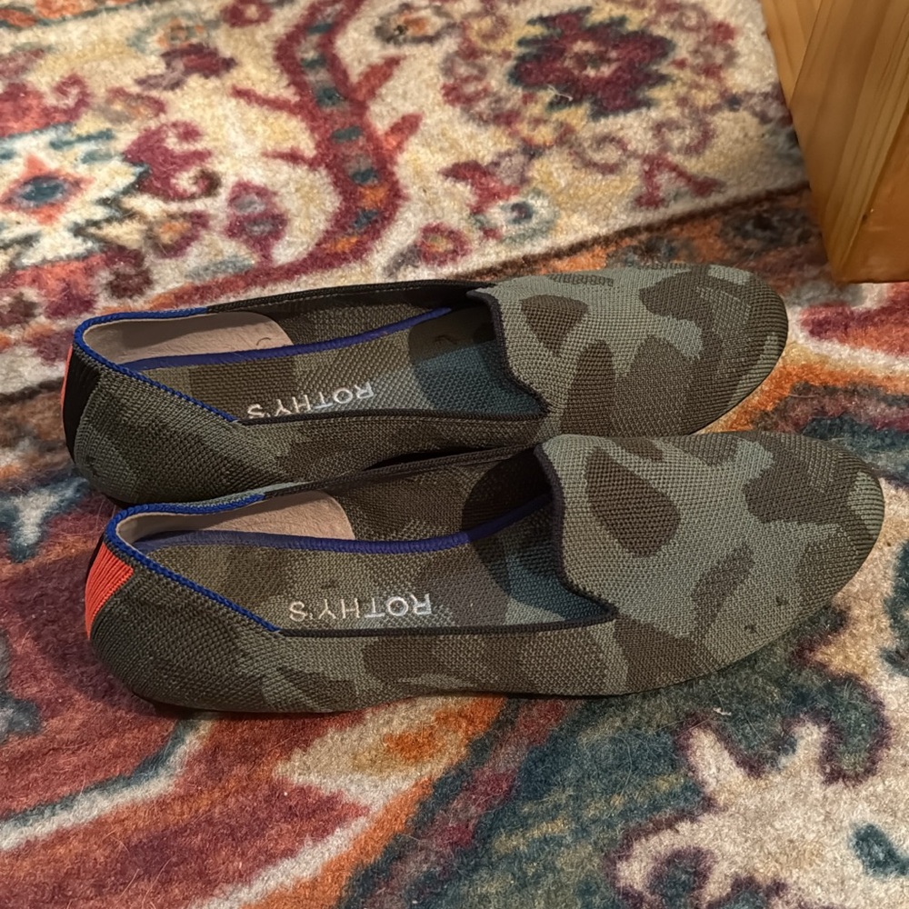 Rothy's Women's Camouflage Slip-On Shoes
